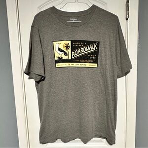 Old Navy Gray Graphic T-Shirt